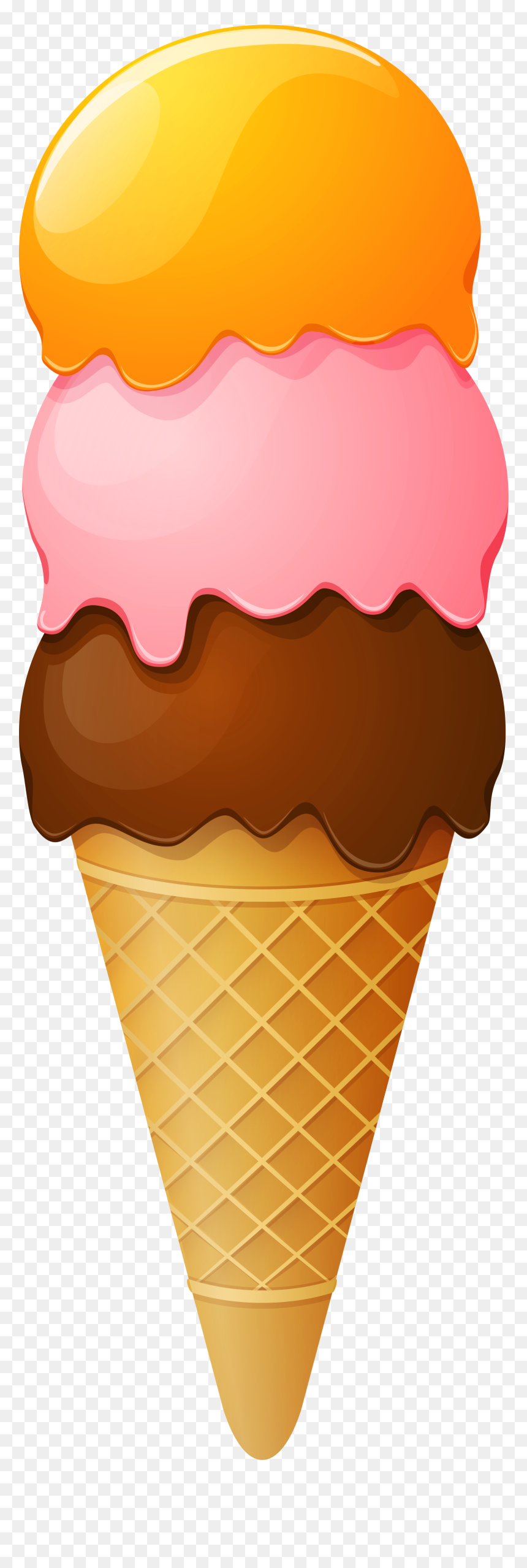Clipart Of Ice Cream Cone - Ice Cream Clipart Png, Transparent Png - cone png