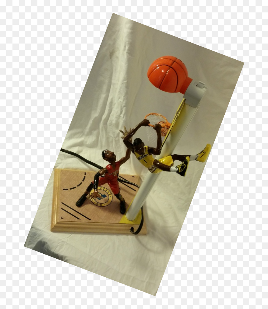 Stephenson Over Lebron James - Slam Dunk, HD Png Download - lebron james dunk png