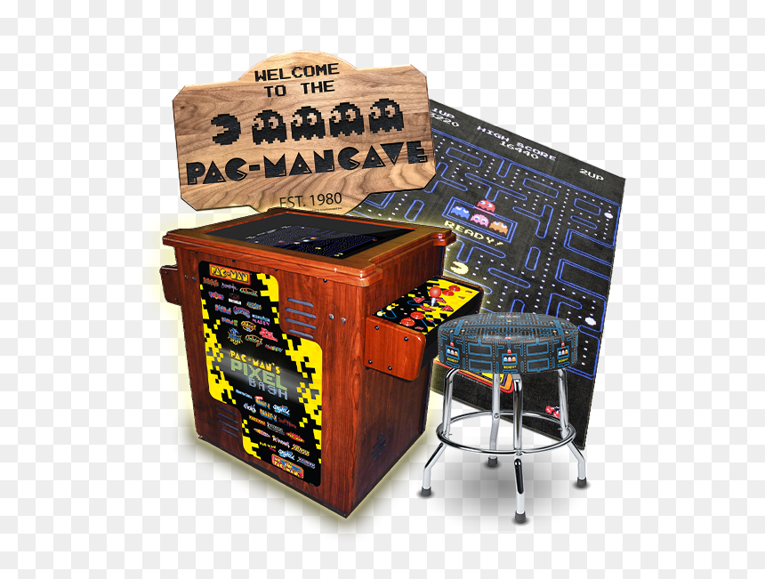 Pac Man Arcade, HD Png Download - pacman pixel png