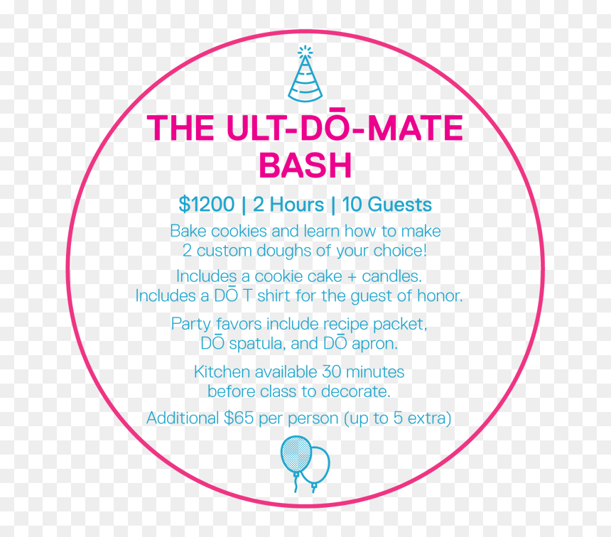 The Ult Do Mate Bash - Circle, HD Png Download - birthday streamers png