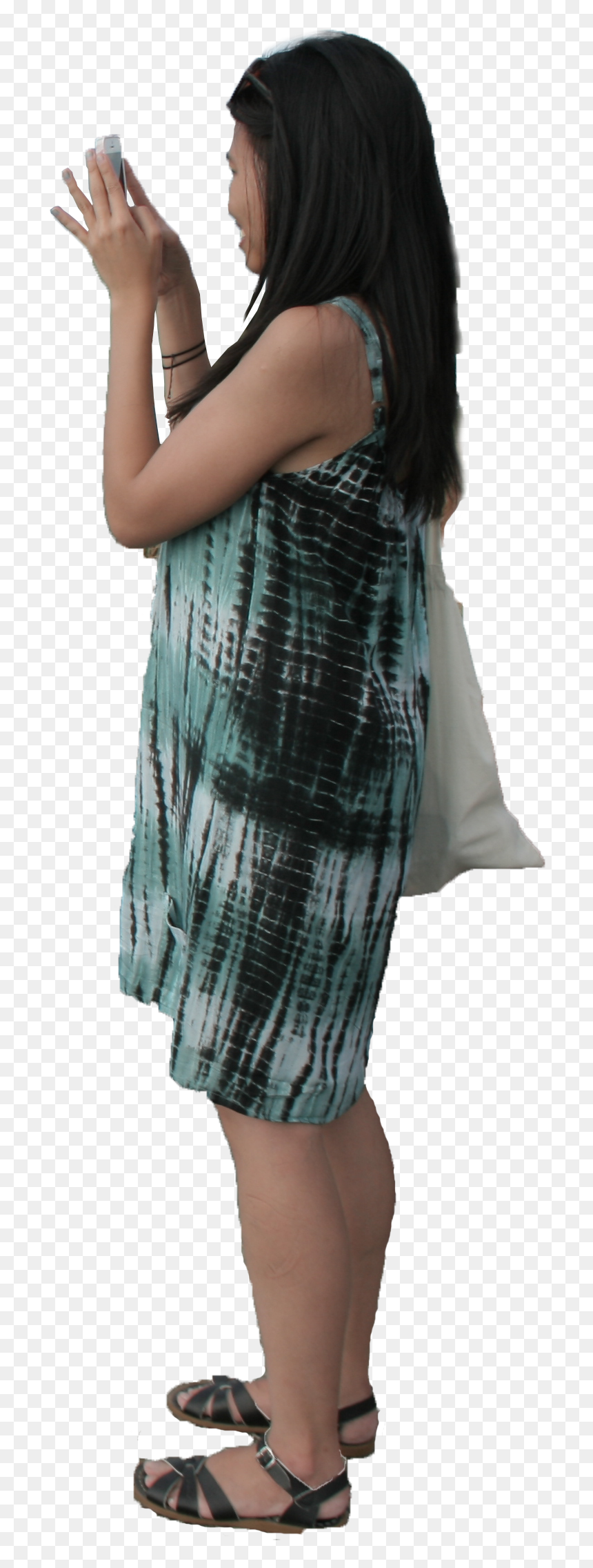 17 Side Photo Taking - Day Dress, HD Png Download - entourage png