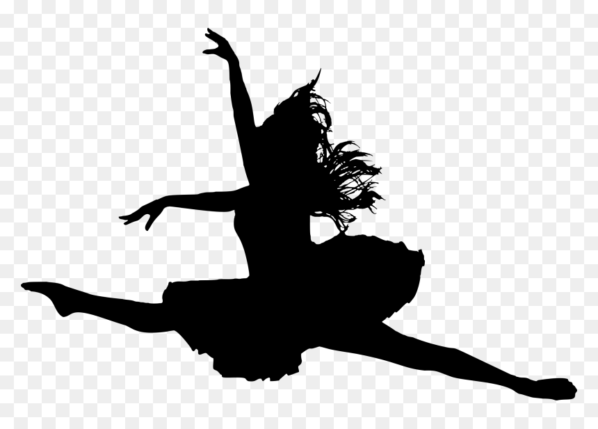 Ballet Dancer Silhouette - Great Indian Ballet Competition, HD Png Download - dancers png