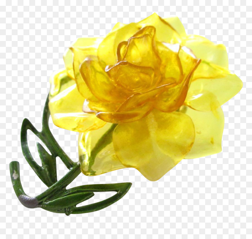 Transparent Rose Clipart - Rose, HD Png Download - yellow roses png