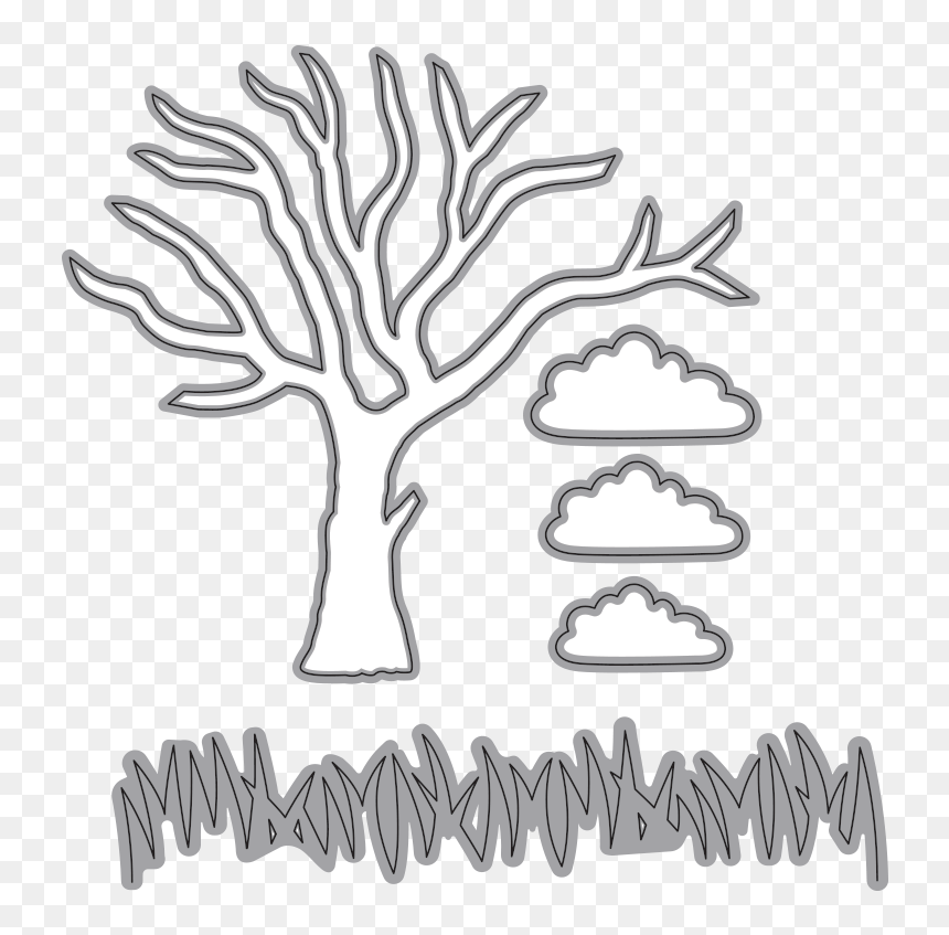 Elizabeth Craft Designs, HD Png Download - jungle tree png
