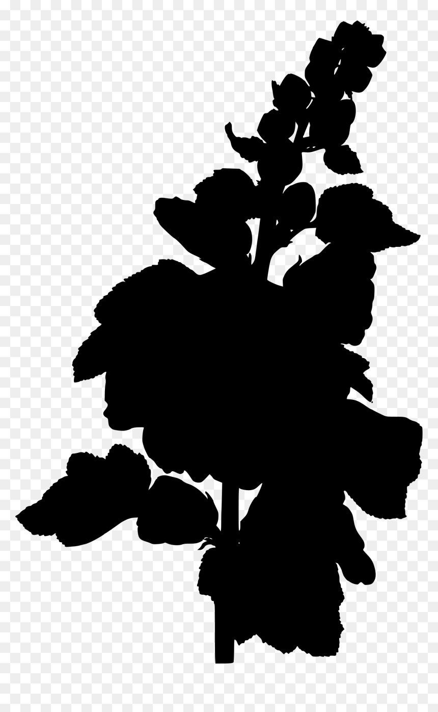 Hollyhock Clip Arts - Hōryū-ji, HD Png Download - cowboy silhouette png