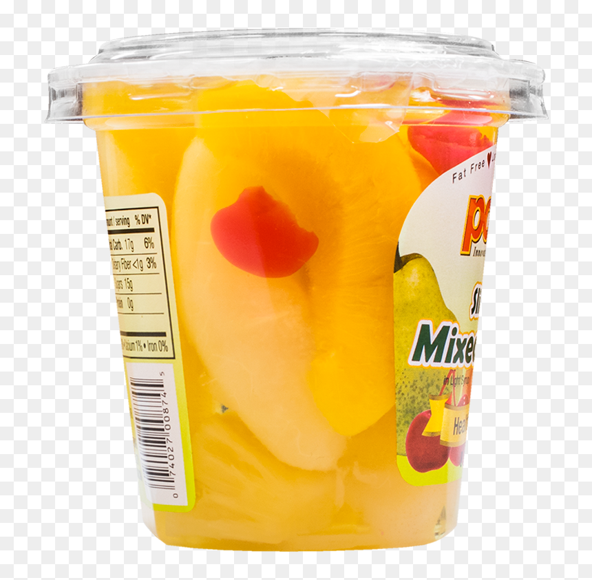 Mixed Fruit Cup In Light Syrup - Mai Tai, HD Png Download - syrup png
