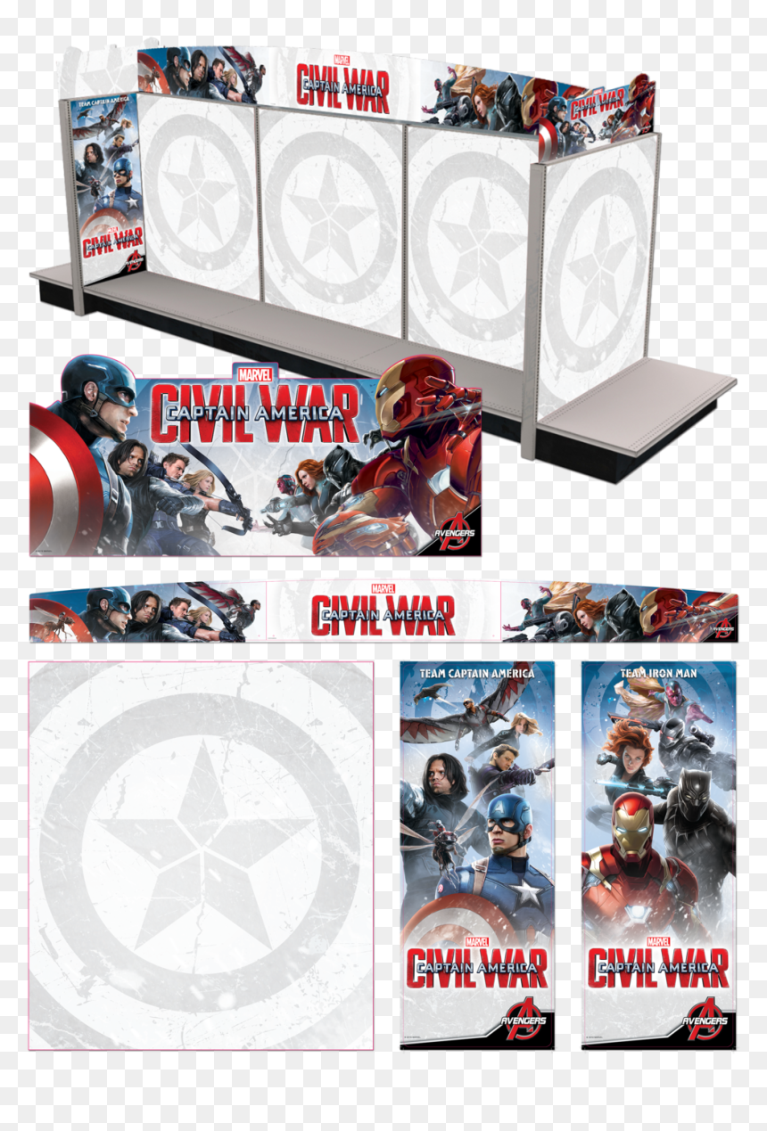 Pc Game, HD Png Download - captain america civil war png