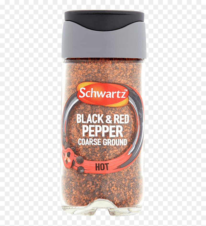Schwartz Fc Sandp Bandr Pepper Hot Bg Prod Detail - Black Pepper And Red Pepper, HD Png Download - hot pepper png