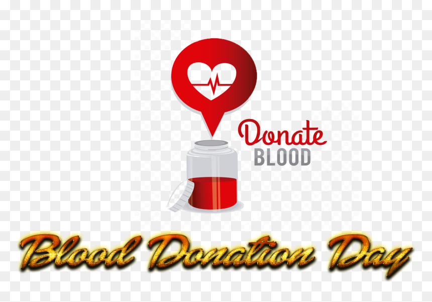 Blood Donation Day Transparent Png Image, Png Download - donation png