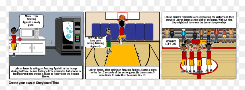 Shoot Basketball, HD Png Download - lebron james dunk png