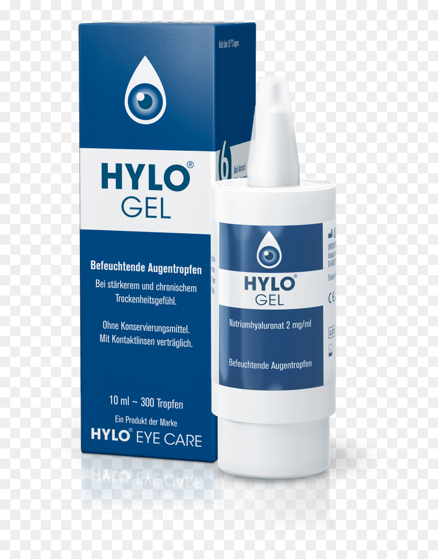 Hylo® Gel Augentropfen Packshot - Hylo Gel Drops, HD Png Download - google eyes png