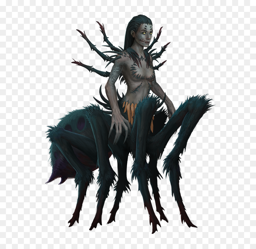 Wiki Of The Dead - Iratus Black Widow, HD Png Download - black widow spider png