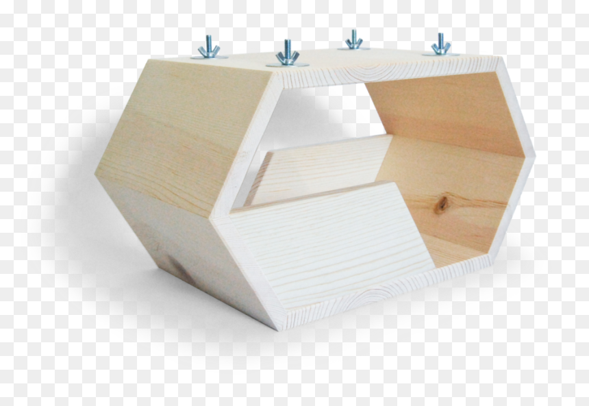 Deluxe Hanging Hexagonal Tunnel, HD Png Download - hanging wooden sign png