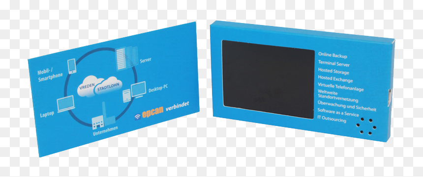 Video Business Card, HD Png Download - business card png