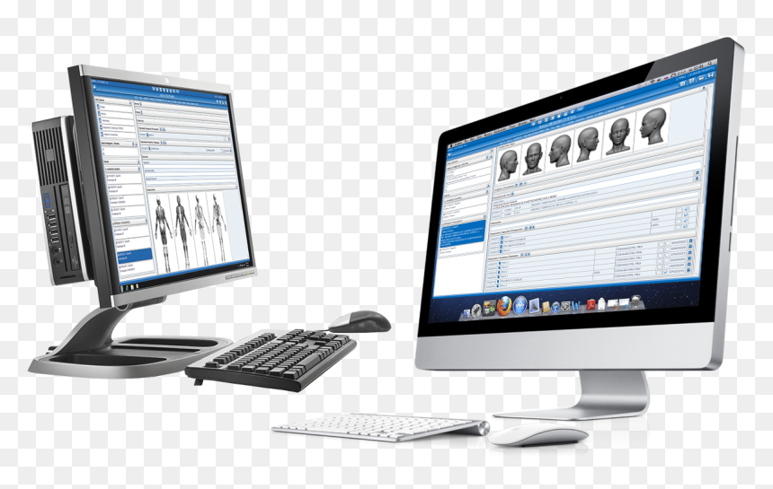 Pc Mac Aquarsoftware - Imac 21 5, HD Png Download - computer.png