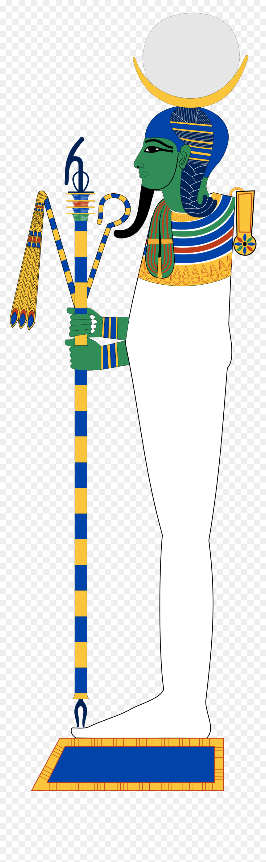 Khonsu God, HD Png Download - eye of horus png