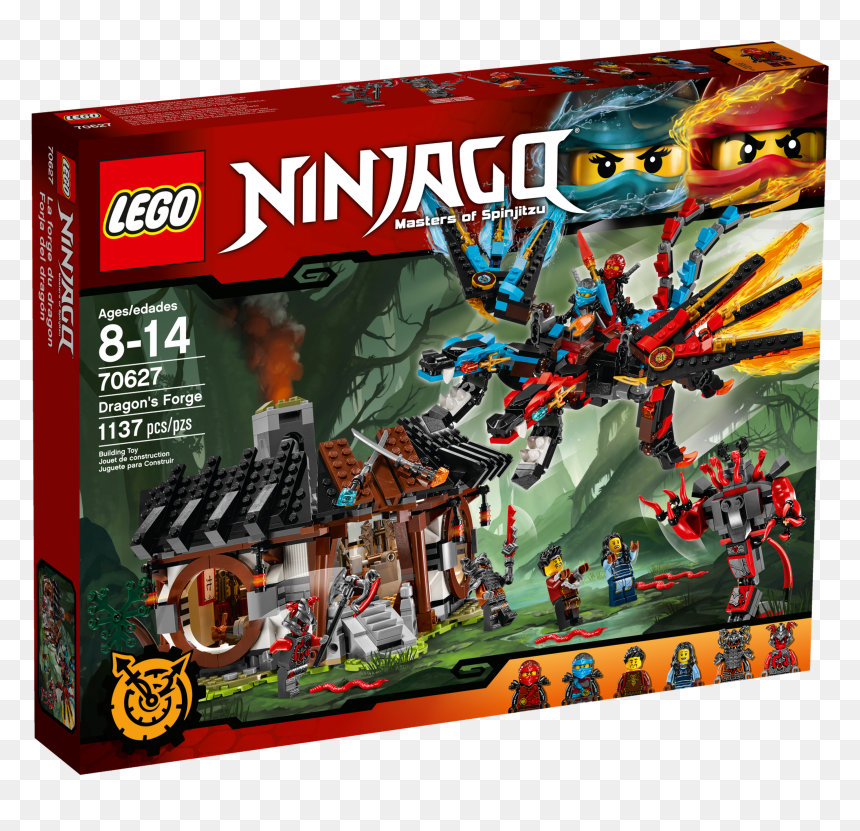 Transparent Lego Head Png - Lego Ninjago 2017 Sets, Png Download - ninjago png