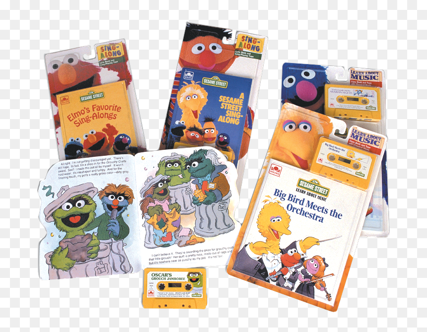 Logos, Covers, Packaging For Ctw - Oscar's Grouch Jamboree, HD Png Download - oscar the grouch png
