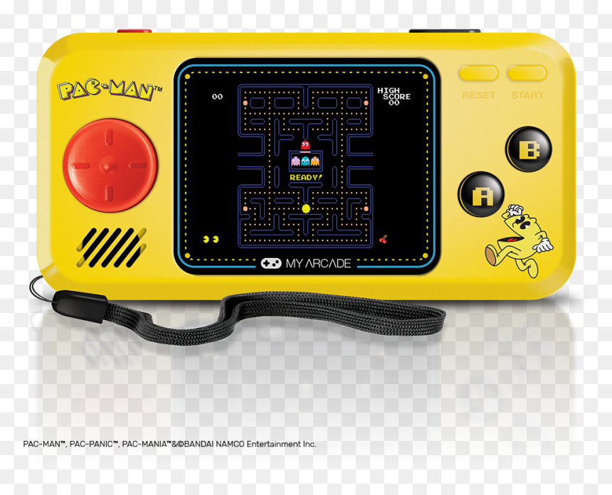 My Arcade Pac Man Pocket Player, HD Png Download - pacman pixel png