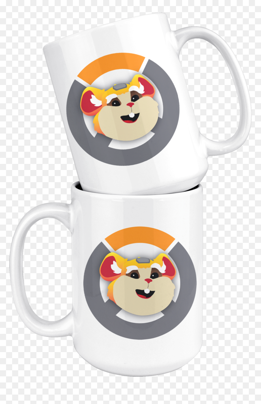 Overwatch Hammond The Wrecking Ball Mug - Cartoon, HD Png Download - wrecking ball png