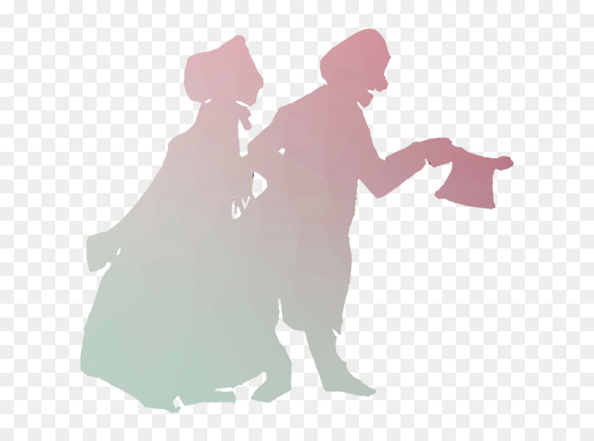 Christmas Carol Silhouette, HD Png Download - book silhouette png