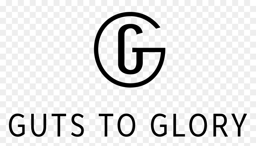 Guts To Glory Logo Stacked Black - Oval, HD Png Download - guts png