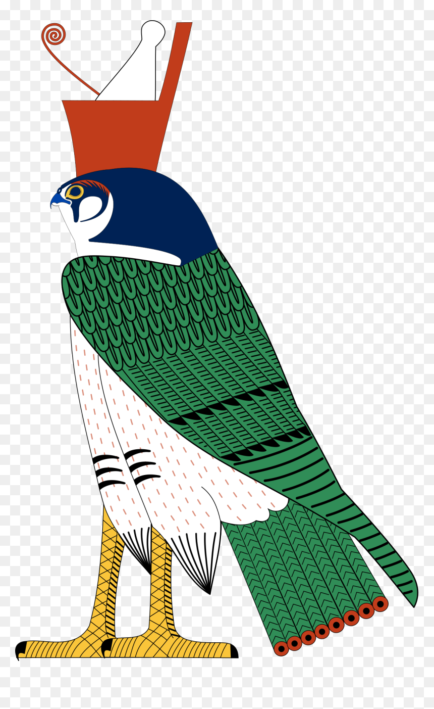 Hieracocephal - Egyptian Ba, HD Png Download - eye of horus png