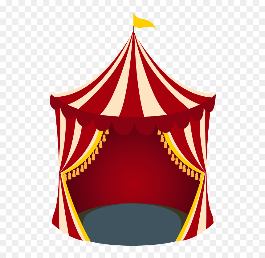 Circus Carpa Tent - Circus, HD Png Download - circus tent png