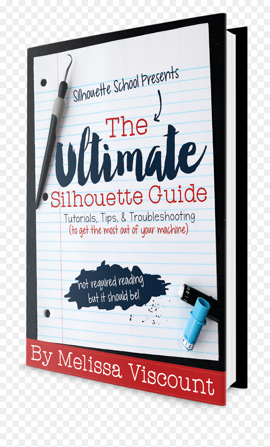 Www - Silhouetteschoolebook - Com - Silhouette School Guide, HD Png Download - book silhouette png