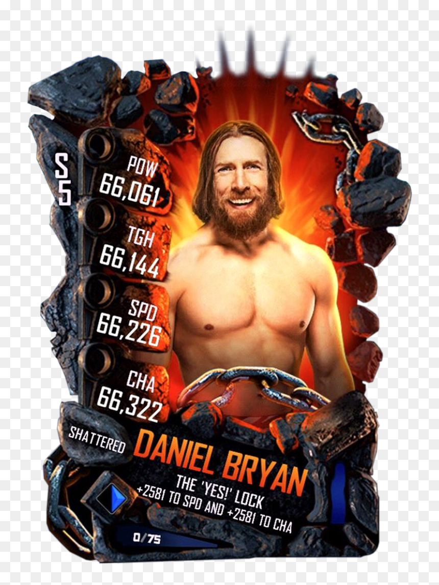 Wwe Supercard Shattrered Asuka, HD Png Download - daniel bryan png