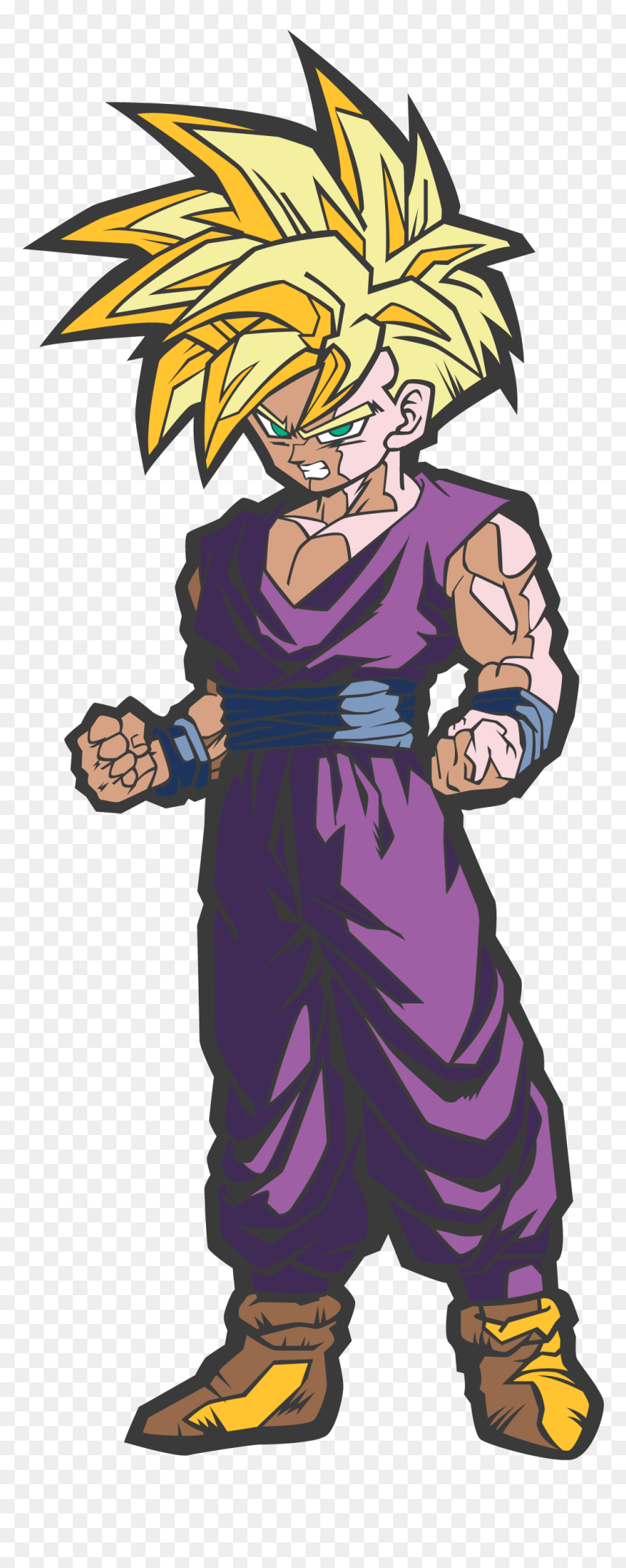 Dragon Ball Gohan Super Saiyan, HD Png Download - gohan png