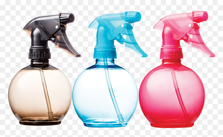 Salon Care Round Color Spray Bottle , Png Download - Round Color Spray Bottle, Transparent Png - spray bottle png