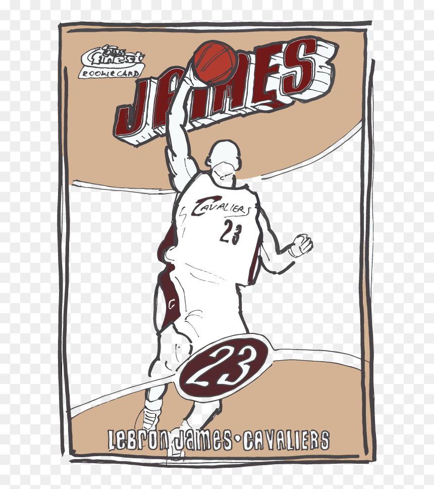 Slam Dunk, HD Png Download - lebron james dunk png