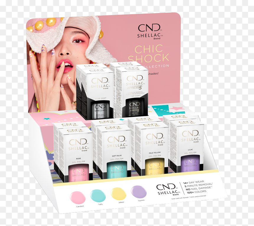 Cnd Chic Shock Collection - Cnd Shellac, HD Png Download - 15% off png