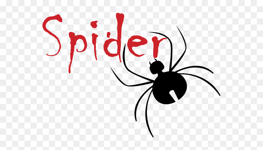 Insect, HD Png Download - black widow spider png
