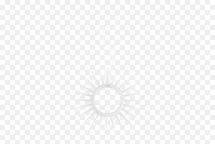 Les Muses Bm Prerna Jewellery Swati Silver Pendant-min, HD Png Download - silver circle png