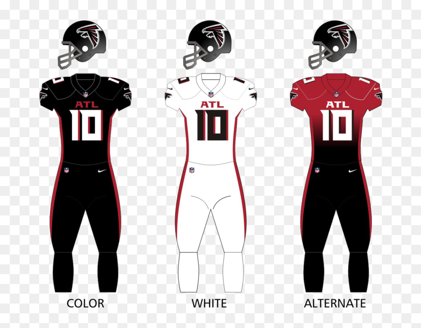 Atlanta Falcons Unif20 - Ny Giants Home Jersey, HD Png Download - falcons png