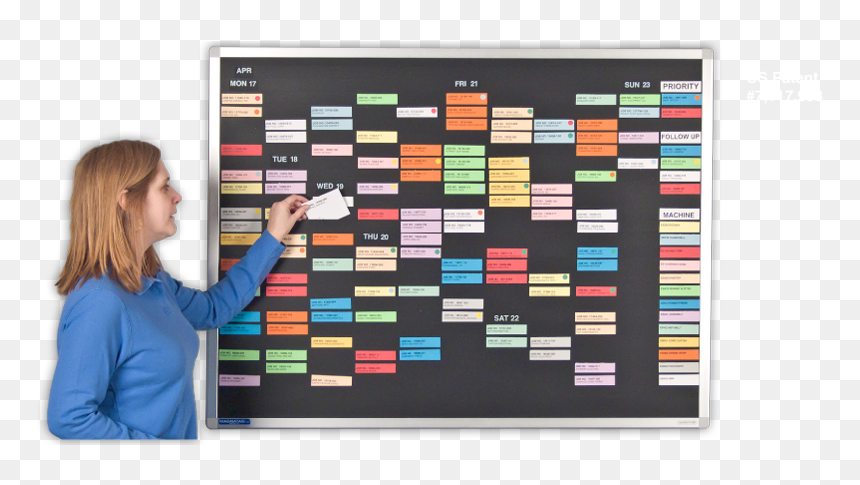 The Cardview ® Visible Index Card Organizer - Visible Card Index, HD Png Download - index card png