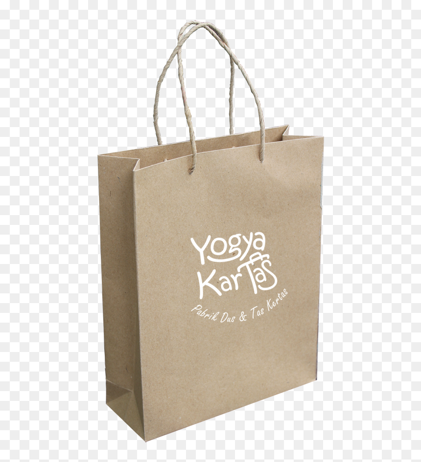 Tas Kertas Kraft - Paper Bag, HD Png Download - paper bag png