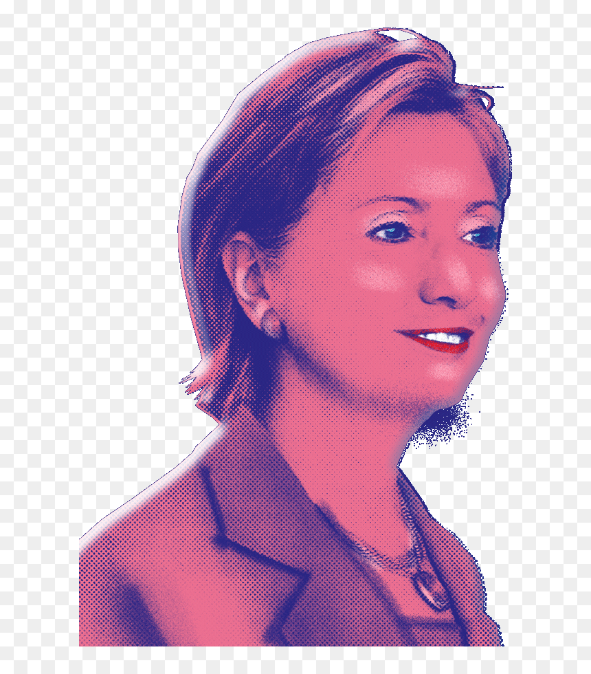 Girl, HD Png Download - hillary clinton head png