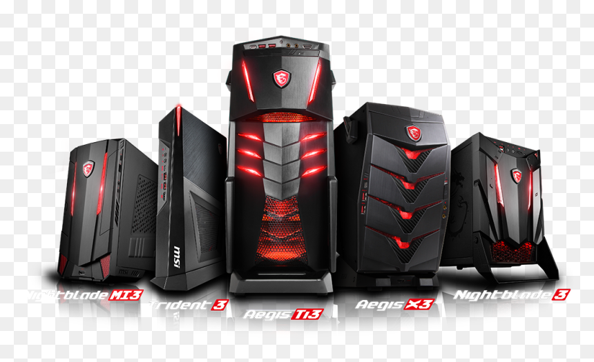 Msi Nightblade 3, HD Png Download - pc master race png