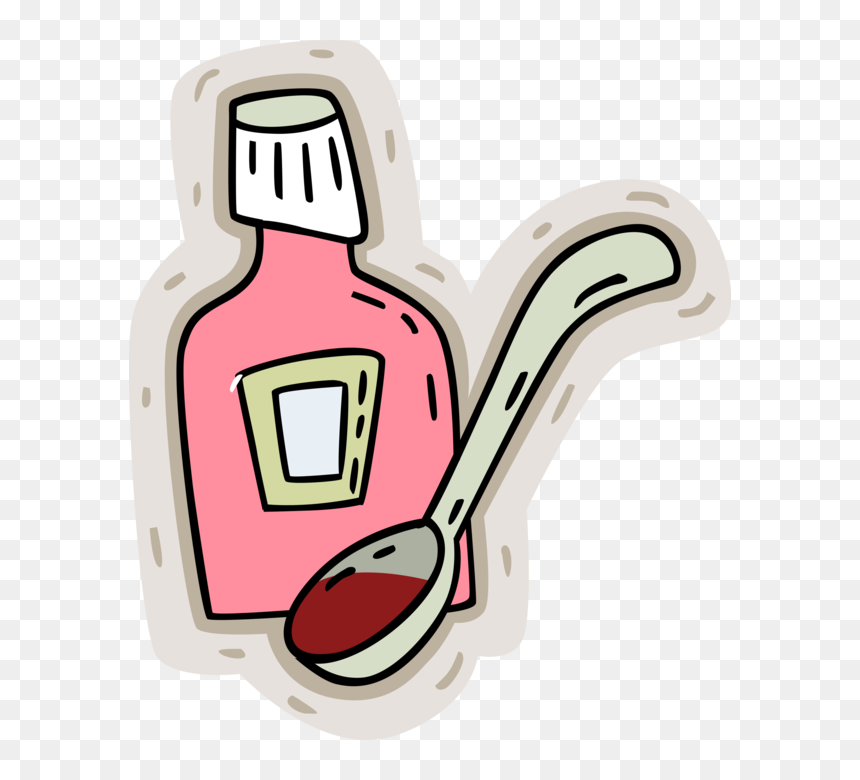 Syrup Clipart Medication - Cough Syrup Syrup Clipart, HD Png Download - syrup png