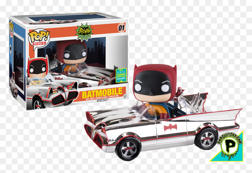 Funko Pop Chrome Batmobile , Png Download - Funko Pop Batman Ride, Transparent Png - batmobile png