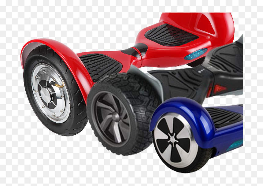 Hoverboard 10 Inch Vs 6.5, HD Png Download - hoverboard png