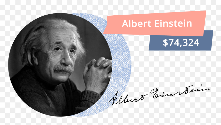 #7 Albert Einstein - Albert Einstein Quick Mafs, HD Png Download - albert einstein png