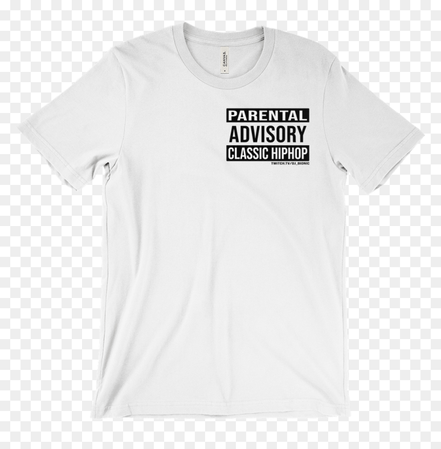 Active Shirt, HD Png Download - parental advisory png white