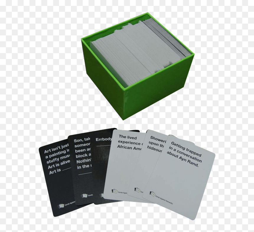 Cards Against Humanity Green Box"
 Class= - Cards Are In The Green Box Cards Against Humanity, HD Png Download - cards against humanity png