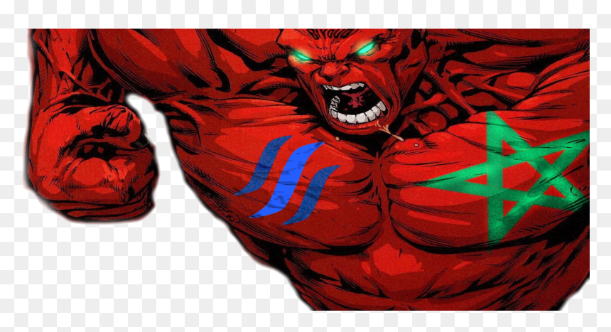 @steemorocco @hdmed Banner - Moroccan Hulk, HD Png Download - banner .png