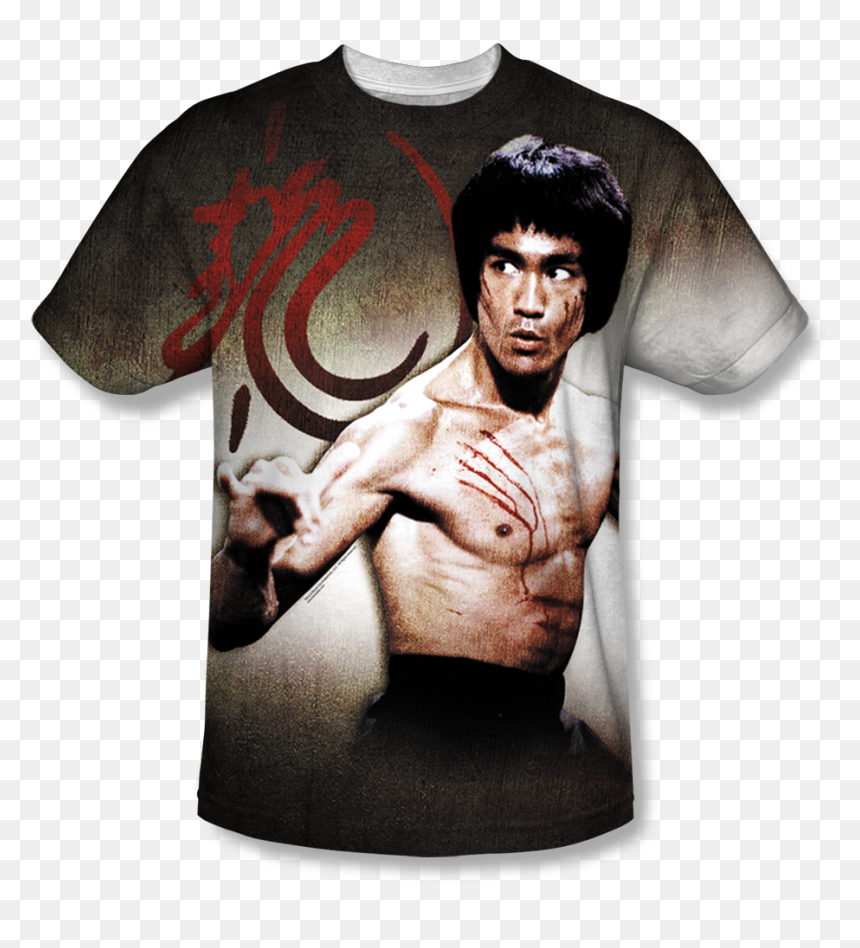 Hover Over Image To Zoom - Bruce Lee Shirts, HD Png Download - aj lee png