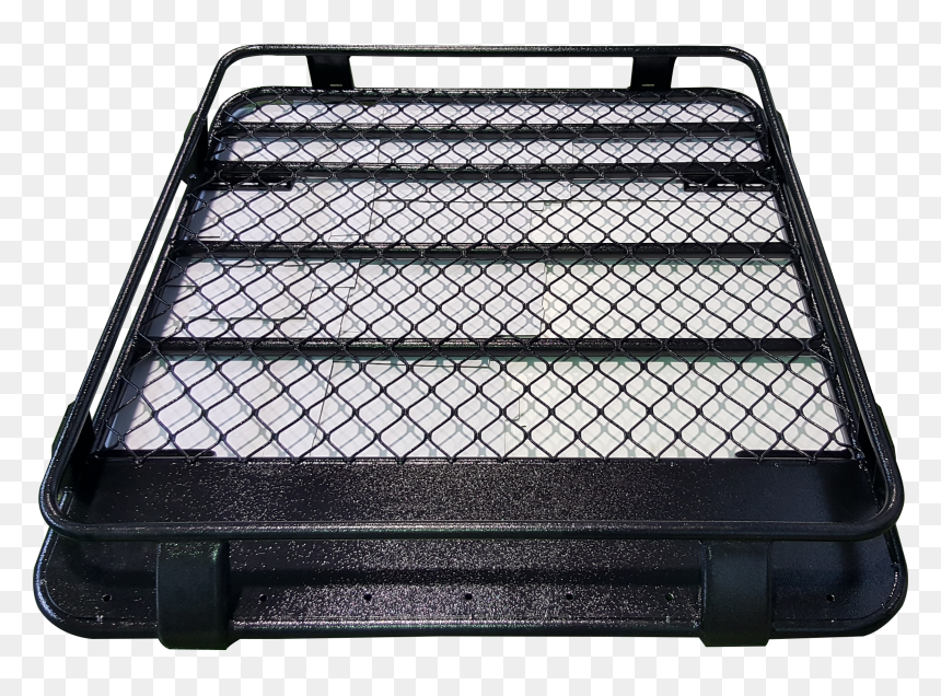 Steel Cage Roof Rack Half Cage Dual Cab Roof Rack [stdbgutt] - Mesh, HD Png Download - steel cage png